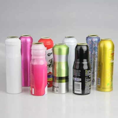 Bomboletta spray in metallo, flacone aerosol in alluminio, 50 ml, 100 ml, bomboletta spray, dimensioni personalizzabili e stampa del logo per la cura cosmetica della pelle