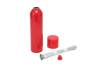 Flacone spray aerosol personalizzato di alta qualità, estintore ad alta pressione, bombolette spray in alluminio all'ingrosso, vendita diretta in fabbrica